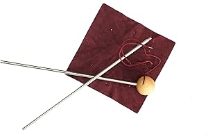 LyySangshuo Mahl Stick for Painting,32 Inches Stainless Steel Mahl Stick,with Artificial Leather, Artists Painting Hand Rest 