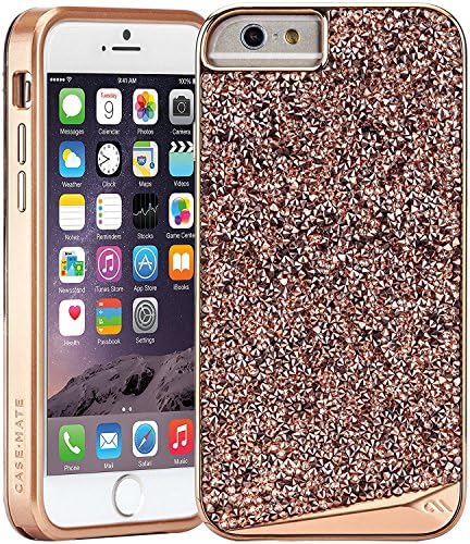 Case-Mate Brilliance Cell Phone Cover for iPhone 6/6s - Retail Packaging - Rose Gold