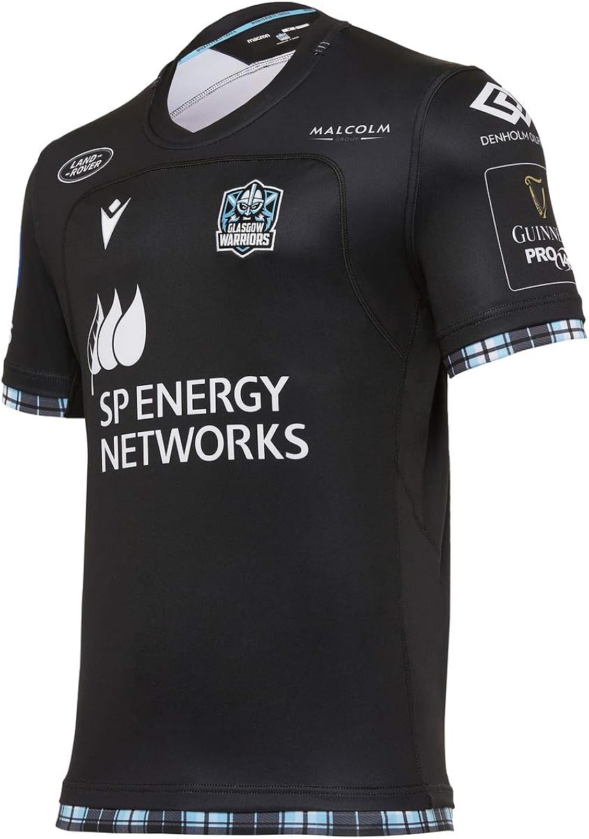 Macron Glasgow Warriors Home Rugby Shirt 2020/21 XXXXLarge Amazon.co