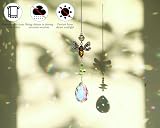 H&D HYALINE & DORA Bee Crystal Suncatcher Rainbow Prism 11.2in view 2