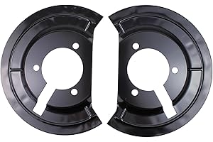 Roneeson Front Left and Right Side Brake Dust Shield Backing Plate Splash for Dodge Ram 1500 2002-2010, Ram 1500 Classic 2019-2024, Ram 1500 2011-2018