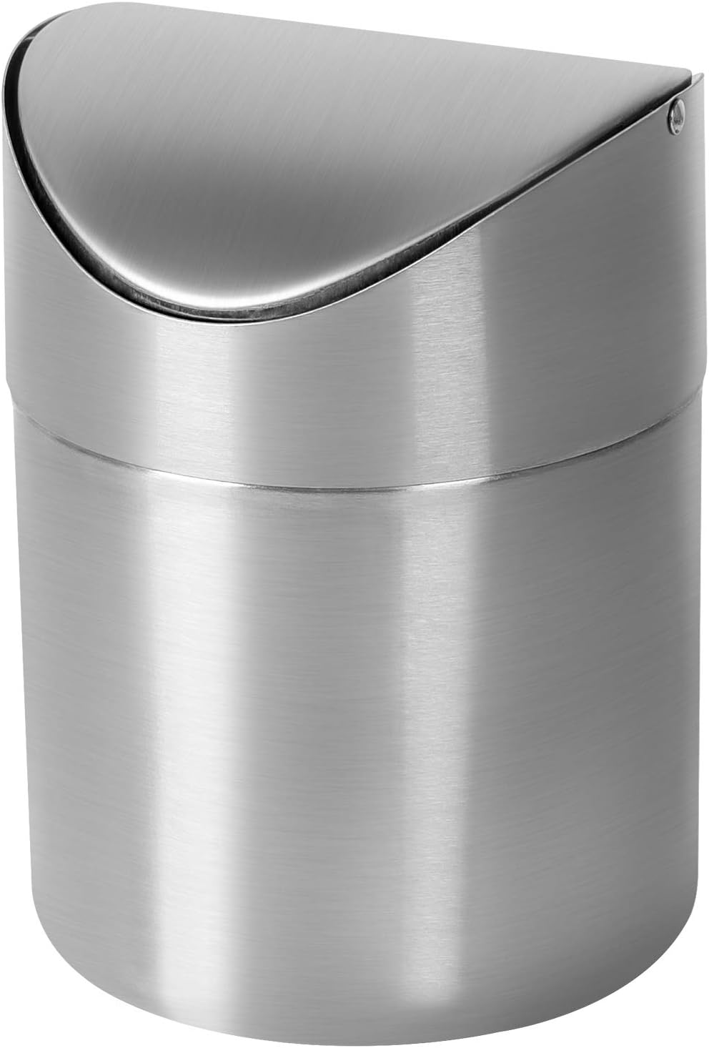 TWFRIC Mini Basura con Tapa, Bote de Basura Pequeña Escritorio Cubos de