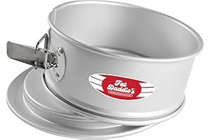 Fat Daddio's PSF-83 Anodized Aluminum Springform Pan, 8 x 3 Inch
