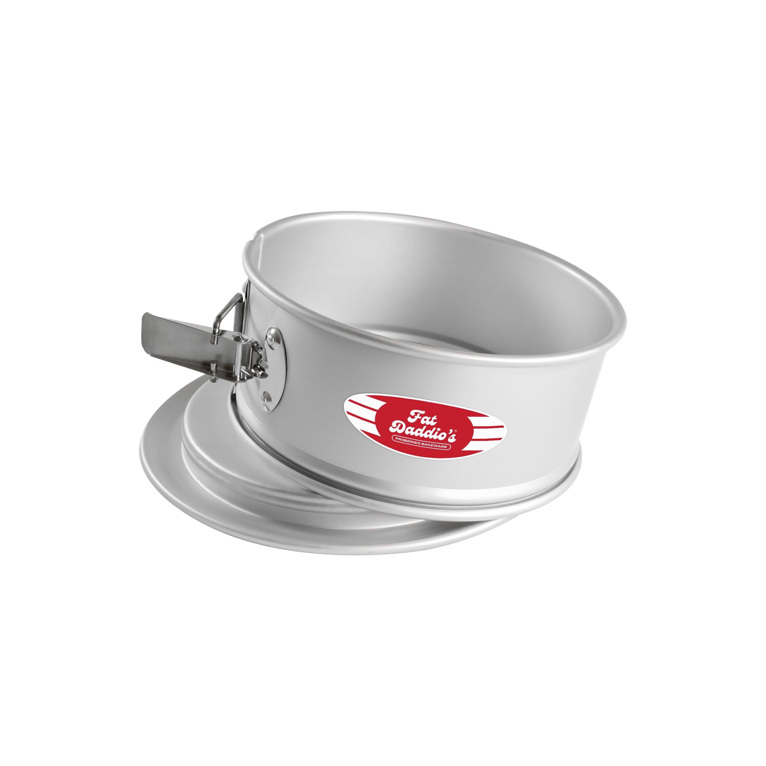 Fat Daddios Springform Cake Pan, Aluminum, Silver 20.3 x 20.3 x 7.6 cm