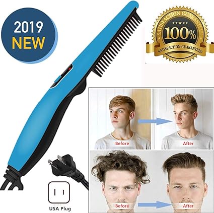 male hair straightening comb