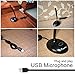eBerry 2nd Generation Plug and Play Home Studio Adjustable Desktop USB Microphone Elegant Streamline Design USB Mic Compatible with PC, Laptop and Mac, Ideal for Chatting and Skype