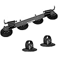 ROCKBROS Suction Cup Bike Rack for Car Roof Top Sucker Bike Rack Quick Release Aluminium Alloy Bike Carrier with Sucker for 2 Bikes