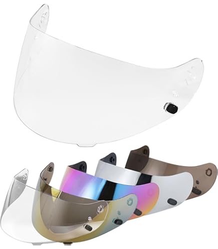 HJC Shield for AC-10, CL-12, CS-12, FG-12 and Symax Helmet -/Dark Smoke : Automotive