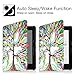 Fintie Case for Kindle Voyage - [The Thinnest and Lightest] Protective PU Leather Slim Shell Cover with Auto Sleep / Wake for Amazon Kindle Voyage (2014), Love Tree