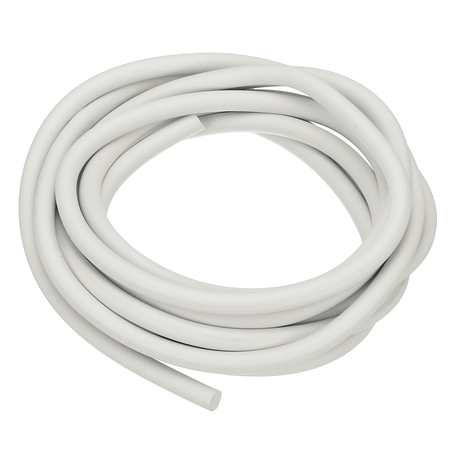 PATIKIL 16.4Ft Backer Rod 1/2 Inch EPDM Rubber Caulk Saver Concrete Expansion Joint Concrete Expansion Filler Weather Strip Seal for Gaps and Joints, White