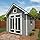 Amazon.com : Oakridge 8' x 12' Wood Storage Shed : Garden ...