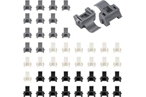 TEIORD 45pcs Door Hinge shims Cabinet Restrictor Clips, 86 Degree Angle Restriction Clips, Compatible for Blum 38C315B3, Compatible with Blum Cabinet Hinges Cabinet Door Hinges for American Kitchen
