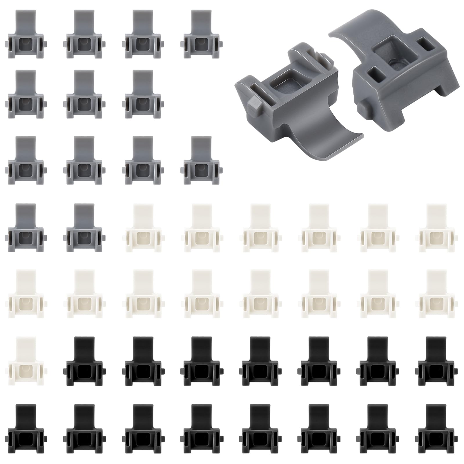 Photo 1 of 45pcs Door Hinge shims Cabinet Restrictor Clips, 86 Degree Angle Restriction Clips, Compatible for Blum 38C315B3, Compatible with Blum Cabinet Hinges Cabinet Door Hinges for American Kitchen