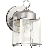 KICHLER 9611SS Outdoor Wall Light, 8.25" Height, Stainless Steel, 1 Light