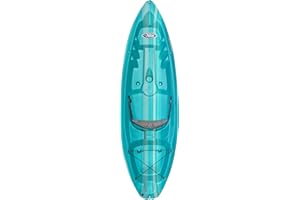 Pelican Sentinel 80X - Recreational Sit on top Kayak - Fade Turquoise White - Lightweight Patented Ram-X™ Material - Ergoform