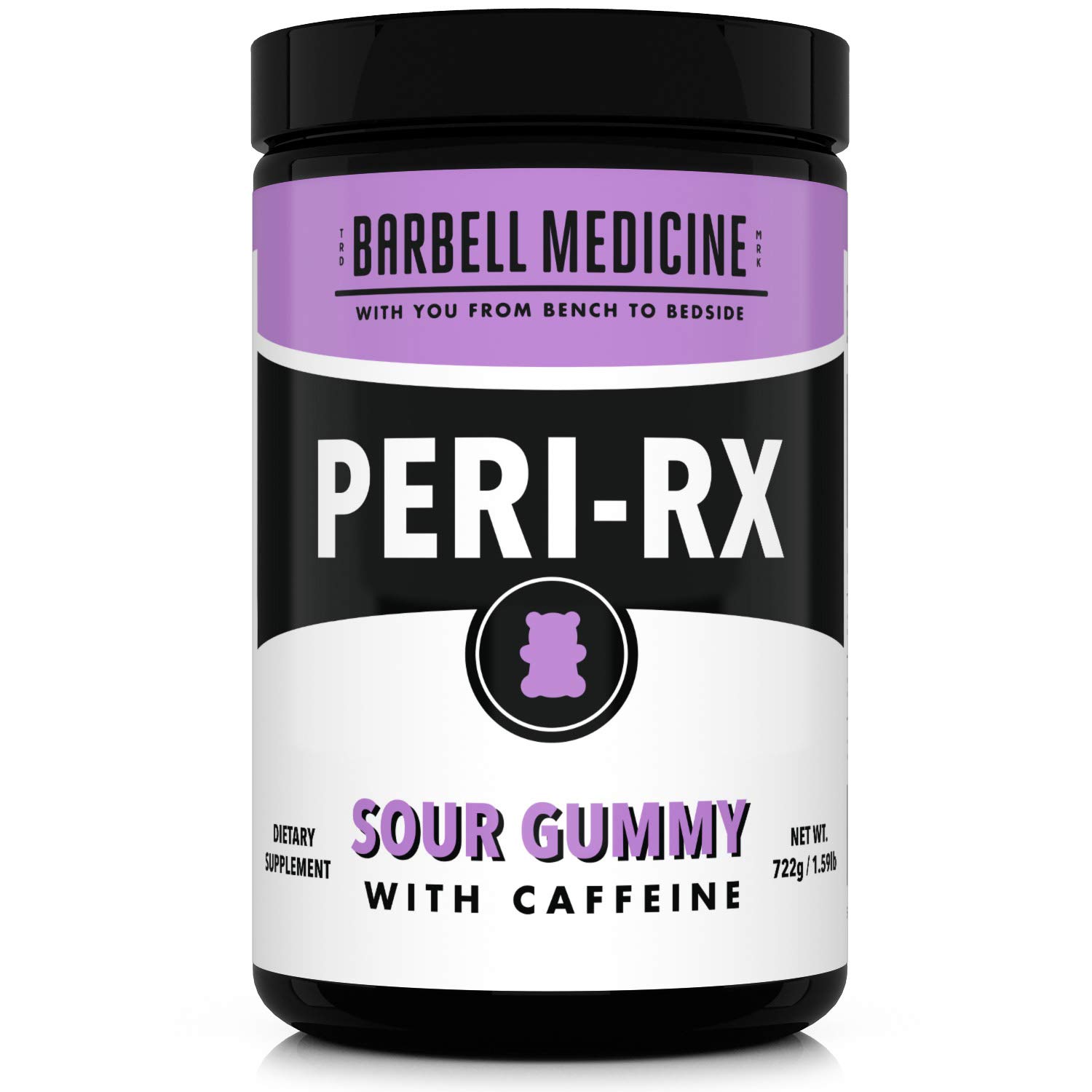 Barbell Medicine, PeriRx Post & PreWorkout Powder with Caffeine, BCAA