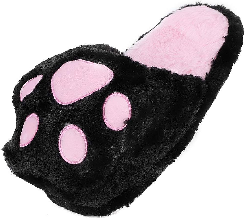 cat feet slippers