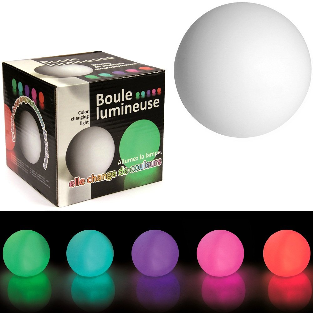 lampe boule lumineuse
