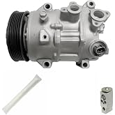 RYC Automotive Air Conditioning Compressor and Clutch Kit KT DG66-01 | Fits Toyota RAV4 2.5L NOT Built in Japan 2013-2015. This Compressor Does Not Have a Clutch Coil