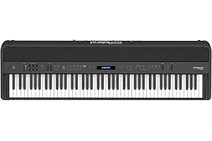 Roland FP-90X | Flagship Portable 88-Note Digital Piano | Immersive & Powerful 4 Speaker System | Distinctive Acoustic Tones & Deep Sound Shaping | Bluetooth & MIDI Connectivity | Black