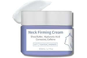 AGTHYUVE Neck Firming Cream, Tighten and Lift Neck Cream, Even Skin Tone, Hydrate and Smooth Neck, Anti-Aging Neck Cream, Suitable for All Skin Types 1.7 Floz