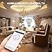 WiFi Smart Light Bulb Socket Bulb Adapter Base Converter E26 Lamp Holde Plug Works with Alexa and Google Home Assistant Phone APP Remote Control Your Fixtures From Anywhere Timing Function