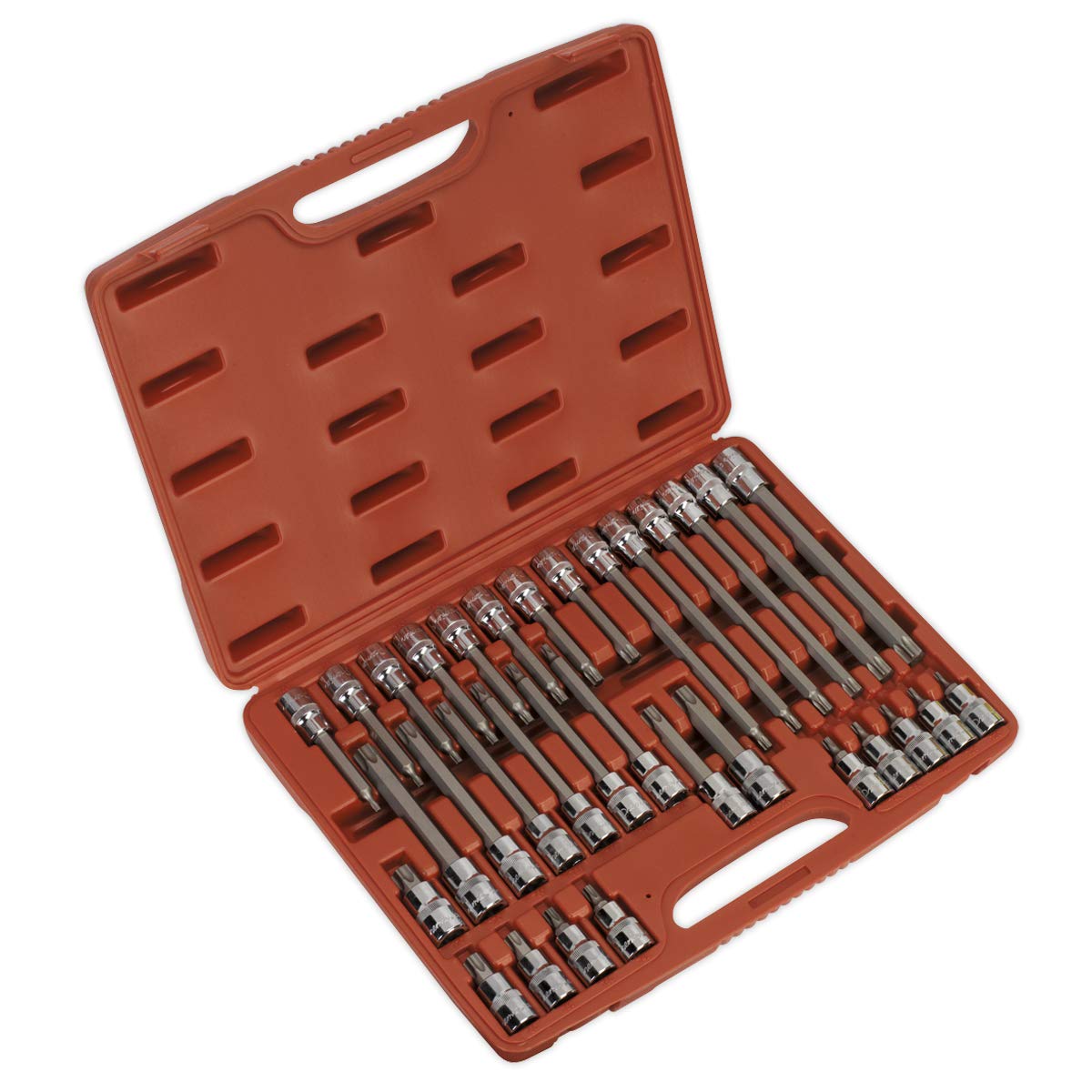 Sealey Ak2194 TRX-Star Socket Bit Set 32Pc 1/2Sq Drive