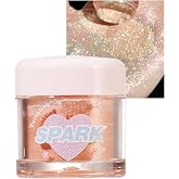 Glitter Eyeshadow Loose Powder, Bling Under Eye Shadow, Korean Makeup | Crystals Eye Face Glitter Eye Shadow, ,Long Lasting Pigmented Loose Glitter, Sparkle Shimmer Highlighter Makeup#18