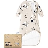 kaiya baby Unisex Sleeping Bag for Babies and Toddlers 2.5 Tog Sleep Sack, Long Sleeve Sleep Sack, Wearable Blanket Baby