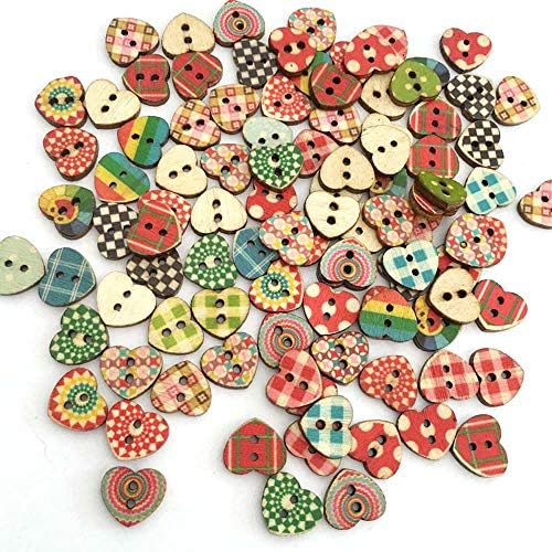 Colorful buttons and thread displayed for crafting and DIY projects.