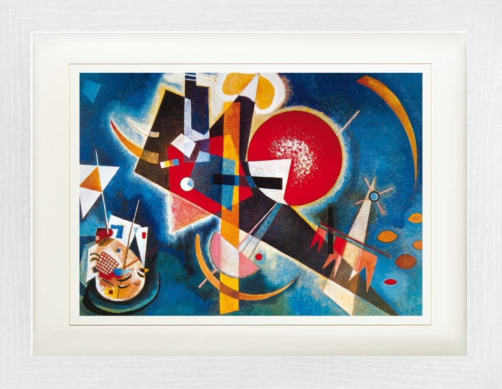 1art1 Wassily Kandinsky Poster Kunstdruk Op Canvas Yellow