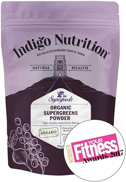 Organic Super Greens Powder 250g (Certified Organic) Amazon.co.uk