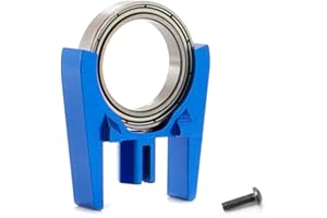 RCJTCQX Alloy High Speed Center Driveshaft Support Set Upgrade Parts for 1/10 ARRMA Big Rock Granite Kraton Outcast Senton Vorteks，1/8 Infraction Typhon Vendetta，Replacement of #ARAC4024(Navy Blue)