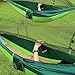 BlueStraw Camping Hammock with Mosquito Net Outdoor Double Person Hanging Bed Tent Portable Parachute Fabric Sleeping Hammock Cot Bed for Backpacking, Hiking, Traveling,Backyard, Relaxationthumb 3