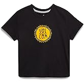 Volcom Girls Shirts - Casual Crewneck Short Sleeve Graphic Tee Trendy Tops - Breathable Girls Summer Clothes