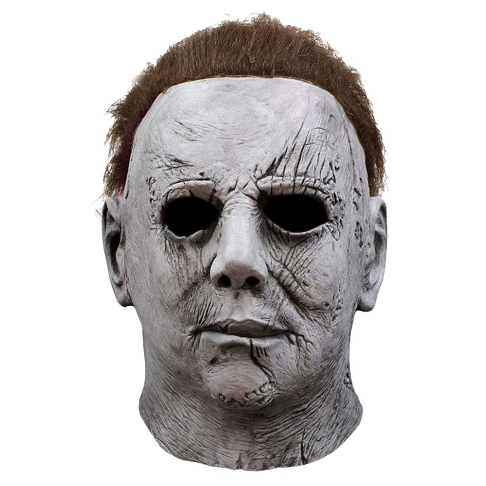 keland Halloween Michael Myers Mask Horror Cosplay Costume (Grey) — image 1