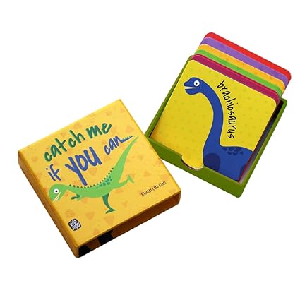 Wildpaper - Dinosaur Memory & Educational Flash Card Game | 36 Cards for Kids | Match The Cards & Learn | Colourful Illustrations & Facts | Ages 5 & Up