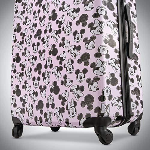 American Tourister Disney Hardside Luggage with Spinner Wheels, Minnie