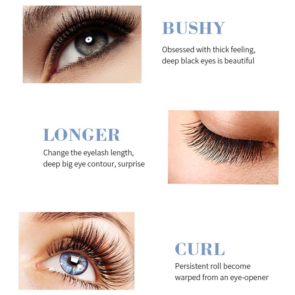Eyelash Growth Serum,Pudaier 100% Natural Brow Lash Enhancer Eyelash Booster Natural Eyebrow Lash Enhancer Irritation Free Formula for Longer Fuller Thicker Lashes(5ml) Blue