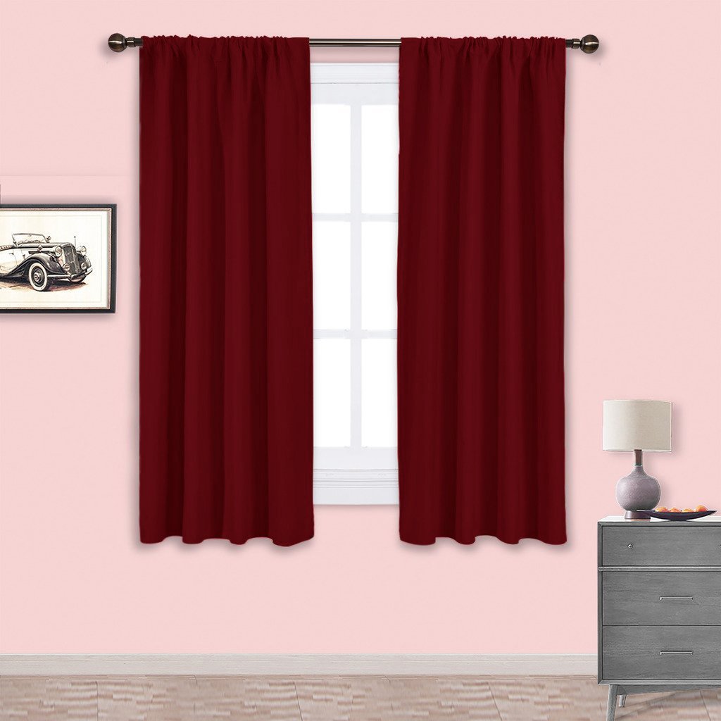 Best burgandy curtains for living room