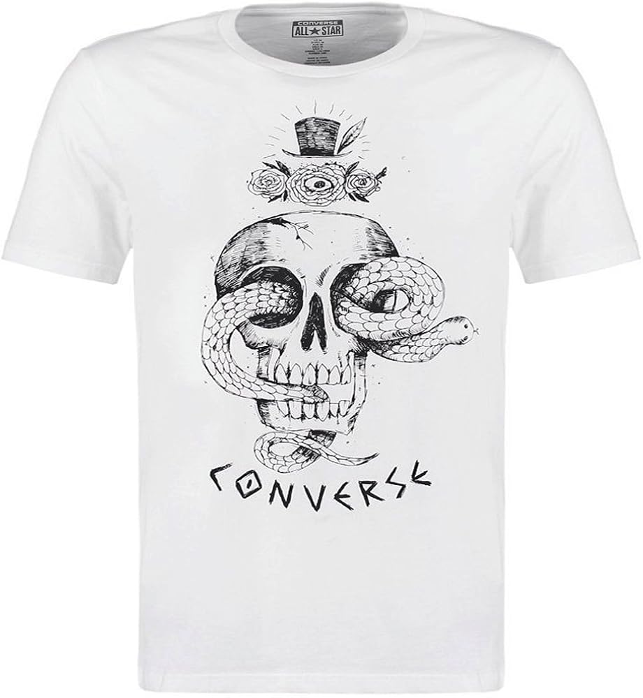 converse skull t shirt