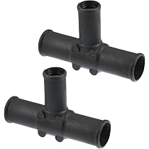 X AUTOHAUX 2pcs Chauffage Tuyau T Raccord Pour Toyota RAV4 87248-20380