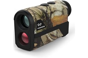 WOSPORTS 1200 Yards Hunting Rangefinder,Archery Rangefinder - Laser Range Finder for Hunting Golf with Speed, Scan and Normal