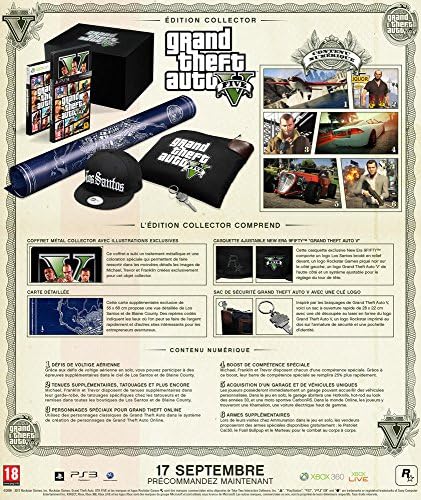 Grand Theft Auto V - Collector's Edition (Xbox 360) French Language