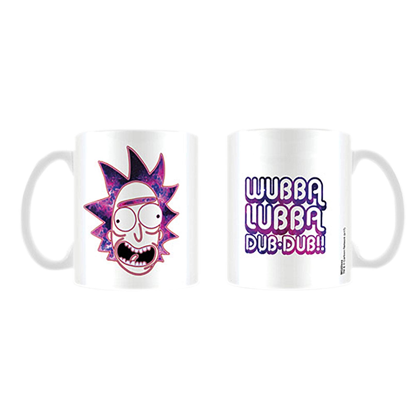 Cartoon Network GP85240 Rick and Morty (Cosmic) Mug Set, Multi-Colour, 11 oz/315 ml