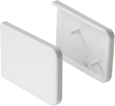 Eurocell Short Window Cill Capping End Caps Pair White