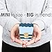 Big Dot of Happiness Boy Baby Teddy Bear - Party Mini Favor Boxes - Baby Shower or Birthday Party Treat Candy Boxes - Set of 12