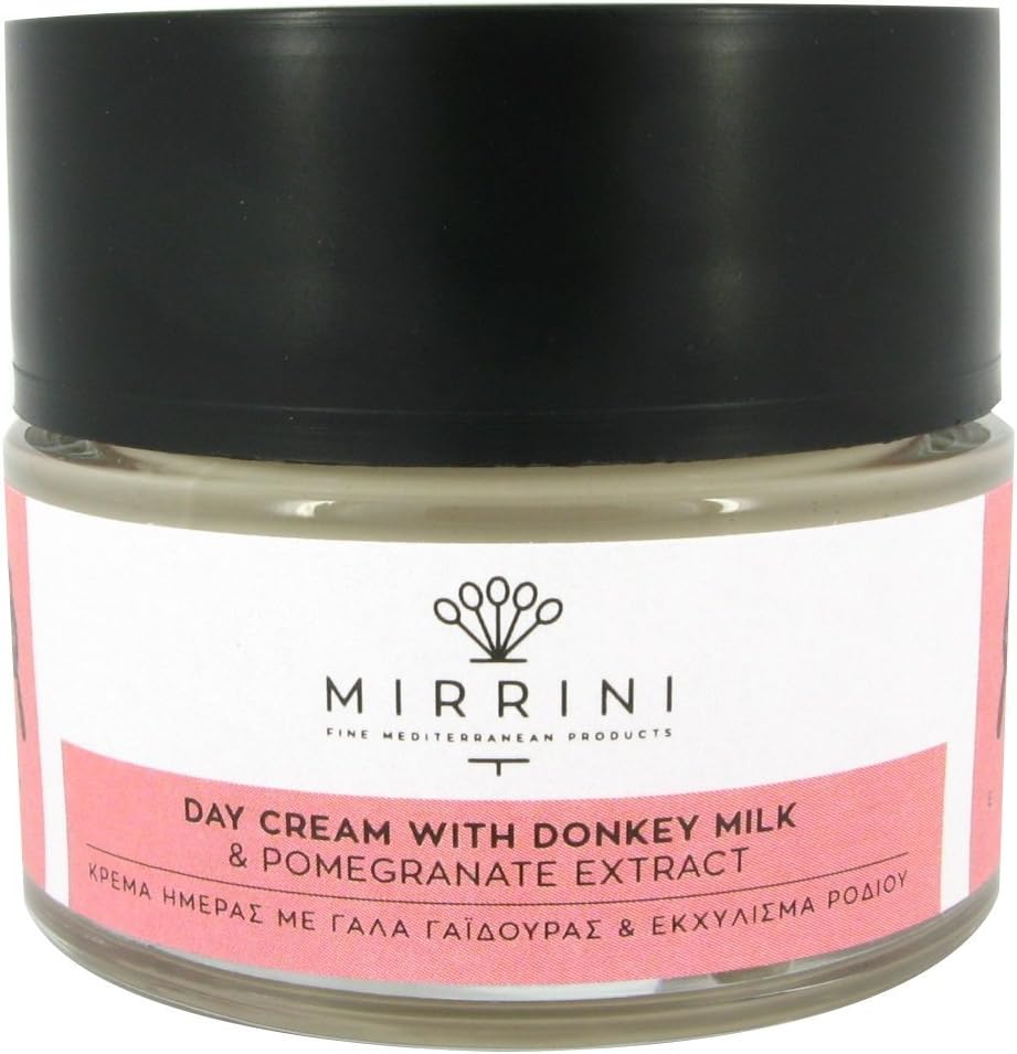Mirrini Retinol & Collagen Moisturizer Cream for Face with Pomegranate, Vitamin E & A and Donkey Milk, Best All Day Moisturizing Cream