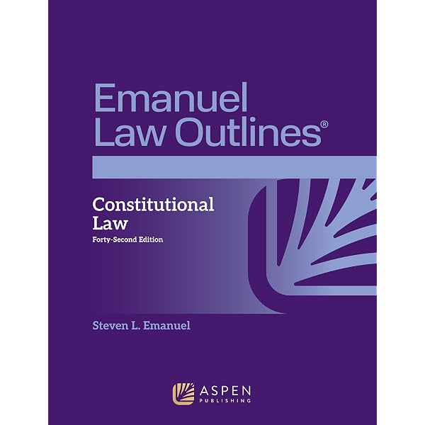 Emanuel CrunchTime for Constitutional Law (Emanuel CrunchTime