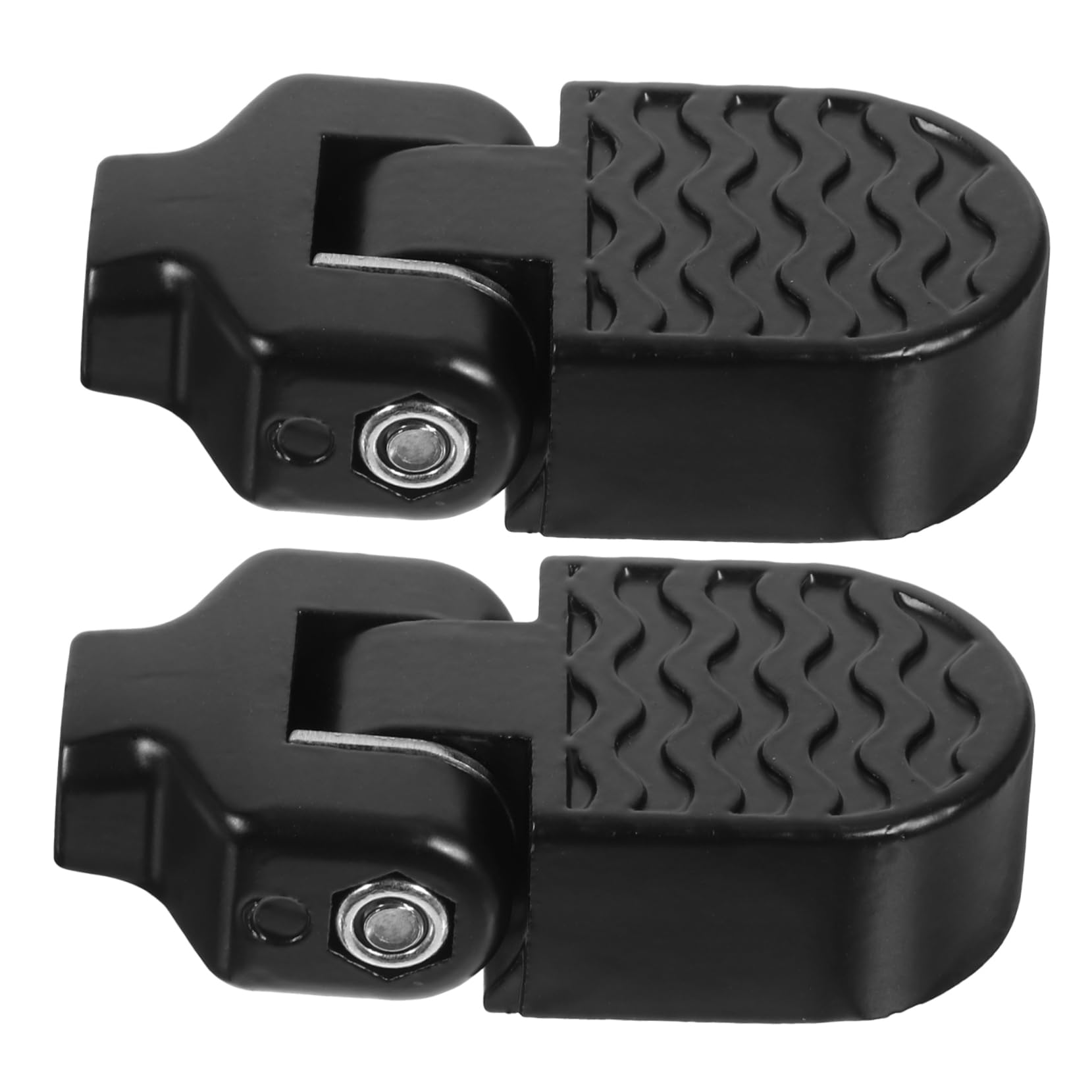 BESPORTBLE 1 Pair Aluminum Alloy Bike Pegs Foot Pedals Folding Backseats Stands Easy to Use for Mountain Bike Cycling Rear Stunt